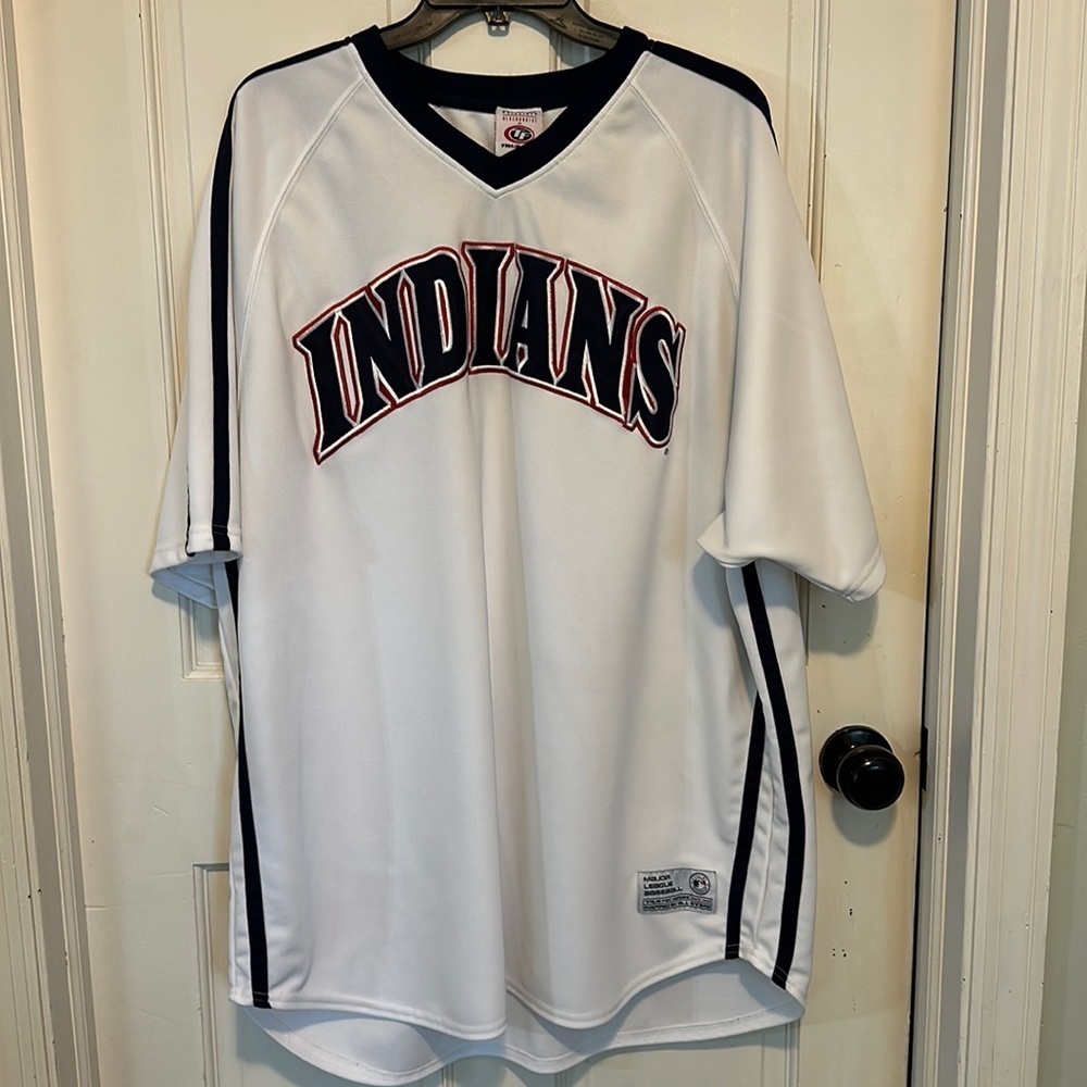 Cleveland‎ Indians MLB True Fan Series Jersey Shirt Size 2XL